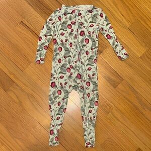 Posh Peanut Strawberry Convertible Footie